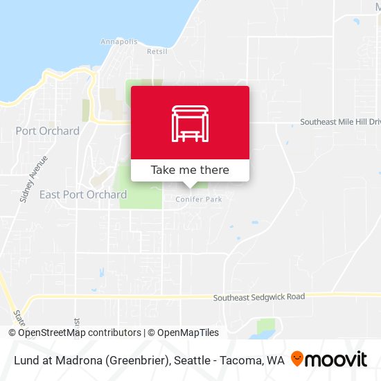 Lund at Madrona (Greenbrier) map