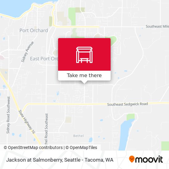 Jackson at Salmonberry map