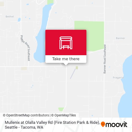 Mullenix at Olalla Valley Rd (Fire Station Park & Ride) map