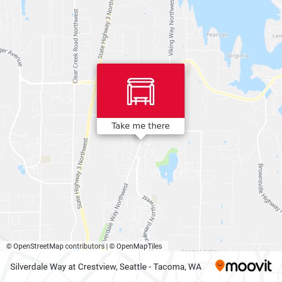 Mapa de Silverdale Way at Crestview