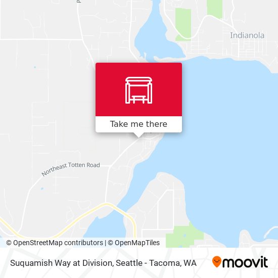 Mapa de Suquamish Way at Division