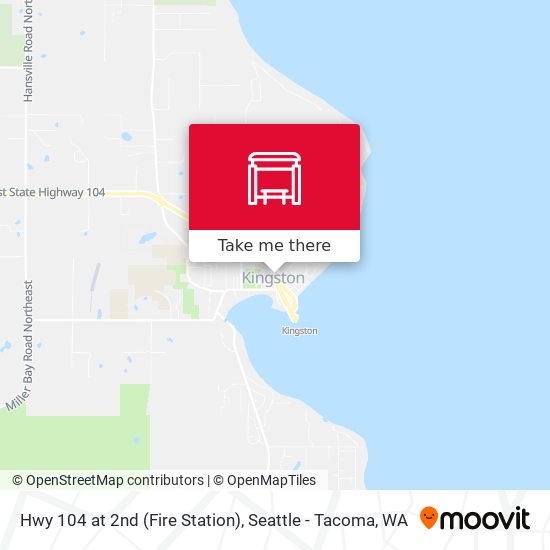 Hwy 104 at 2nd (Fire Station) map
