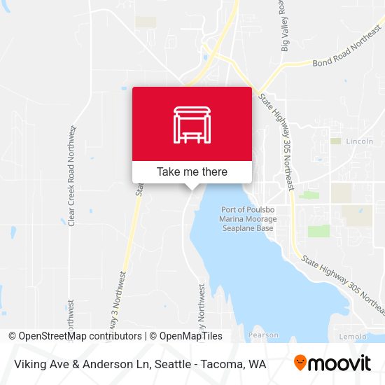 Mapa de Viking Ave & Anderson Ln