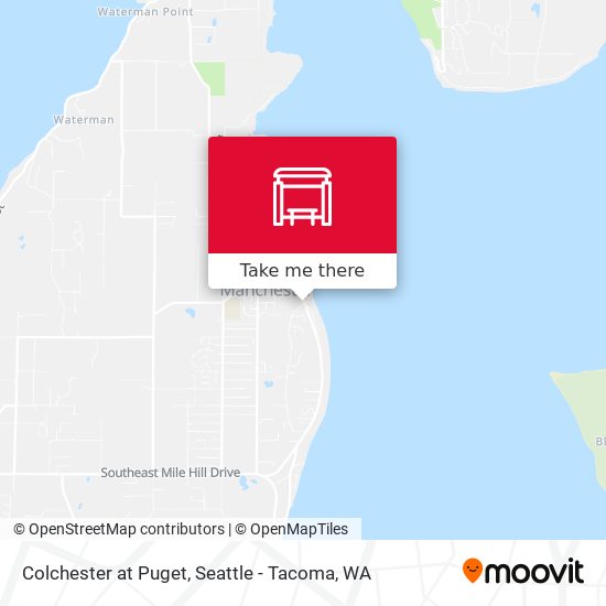 Colchester at Puget map