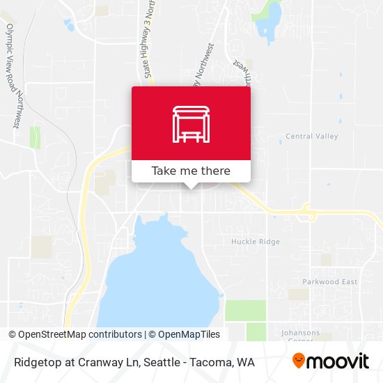 Mapa de Ridgetop at Cranway Ln