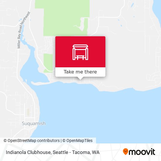 Indianola Clubhouse map