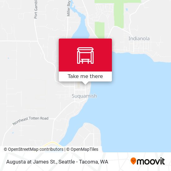 Augusta at James St. map