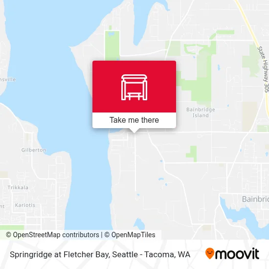 Springridge at Fletcher Bay map