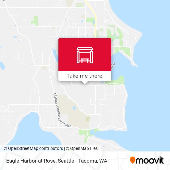 Eagle Harbor at Rose map