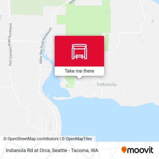 Mapa de Indianola Rd at Orca