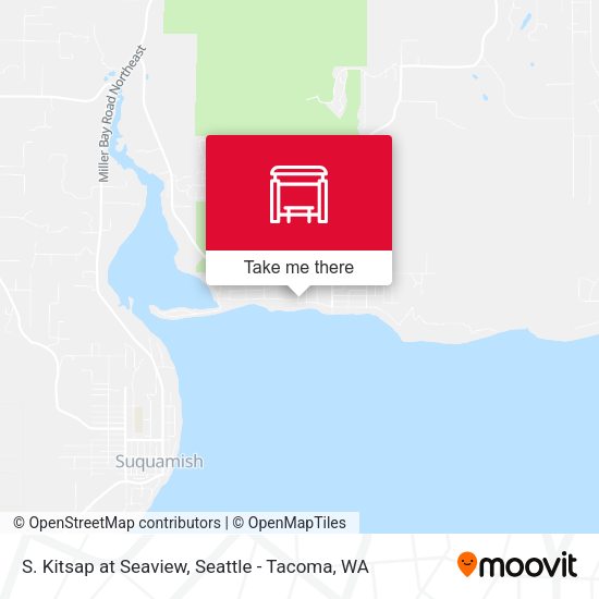 S. Kitsap at Seaview map
