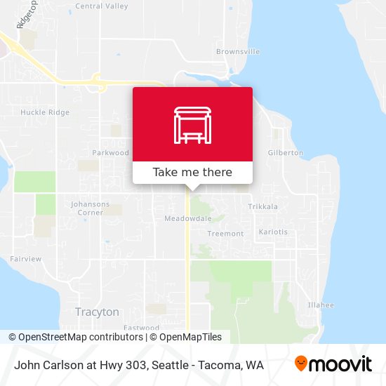 Mapa de John Carlson at Hwy 303