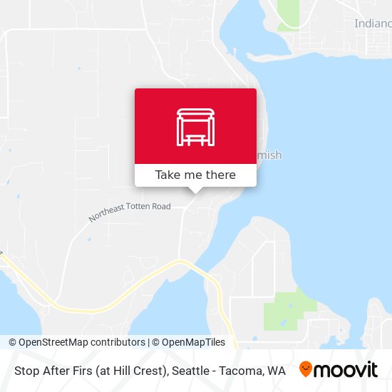 Stop After Firs (at Hill Crest) map