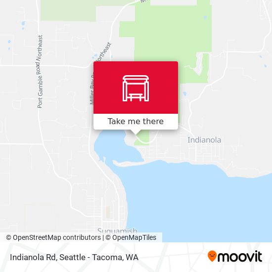 Indianola Rd map