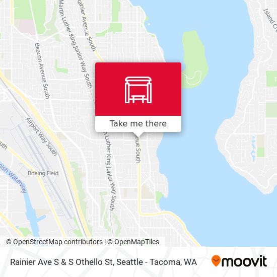 Mapa de Rainier Ave S & S Othello St