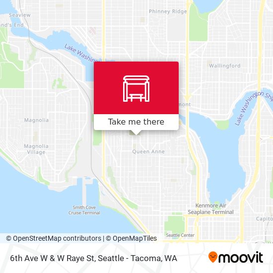 6th Ave W & W Raye St map