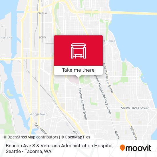 Mapa de Beacon Ave S & Veterans Administration Hospital