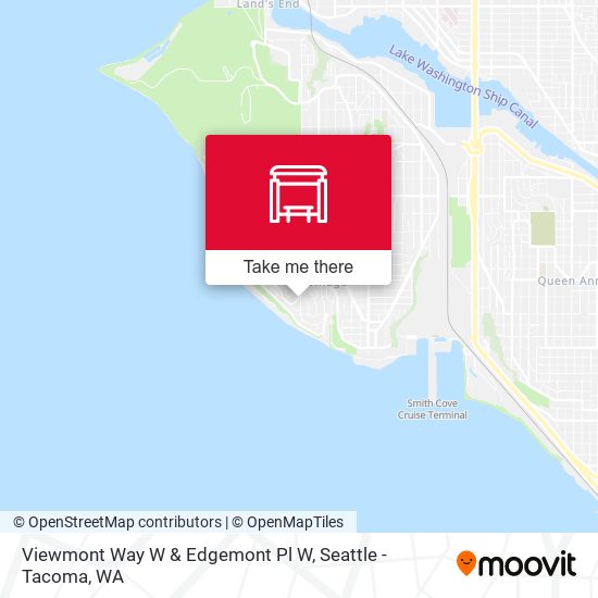 Viewmont Way W & Edgemont Pl W map