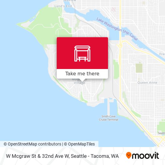 Mapa de W Mcgraw St & 32nd Ave W
