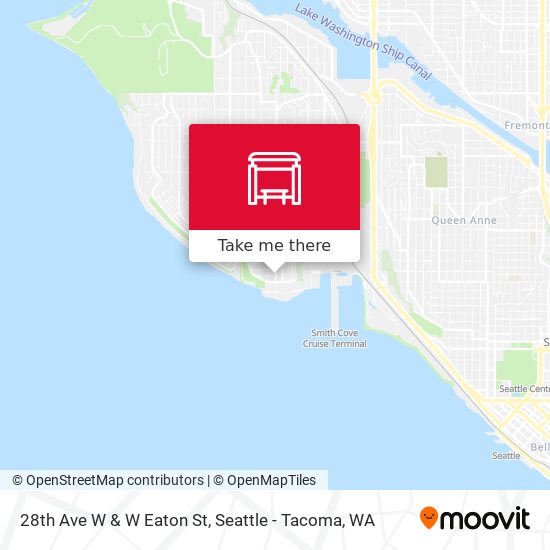 Mapa de 28th Ave W & W Eaton St