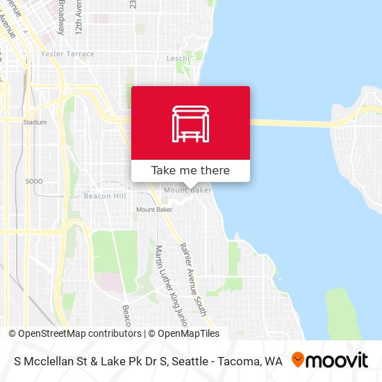 Mapa de S Mcclellan St & Lake Pk Dr S