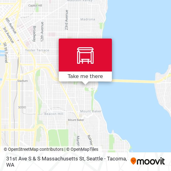 Mapa de 31st Ave S & S Massachusetts St