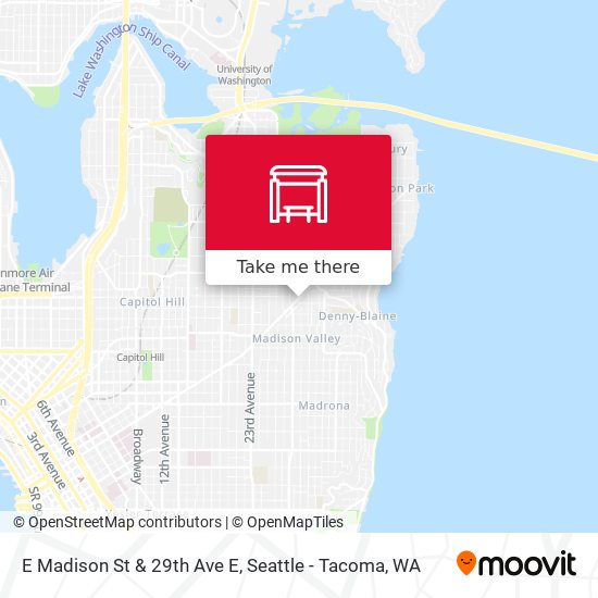 E Madison St & 29th Ave E map