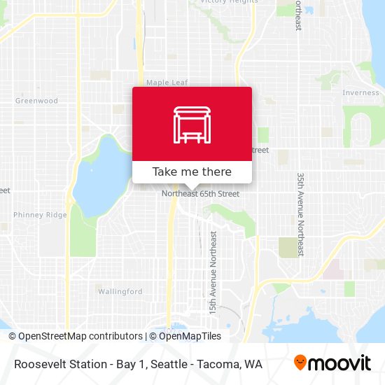 Roosevelt Station - Bay 1 map