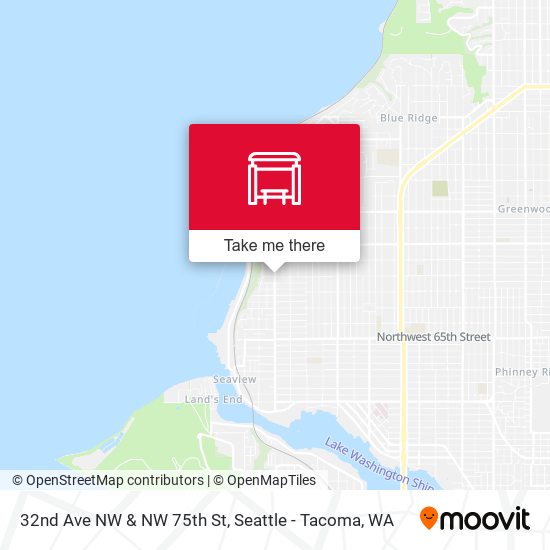 Mapa de 32nd Ave NW & NW 75th St