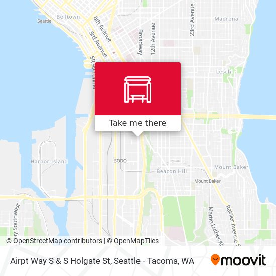 Mapa de Airpt Way S & S Holgate St