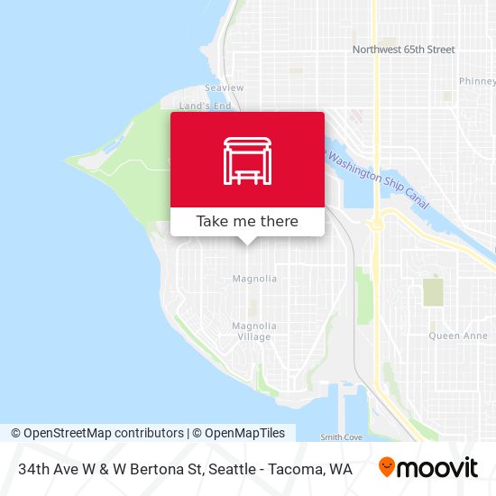 Mapa de 34th Ave W & W Bertona St