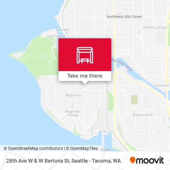 Mapa de 28th Ave W & W Bertona St