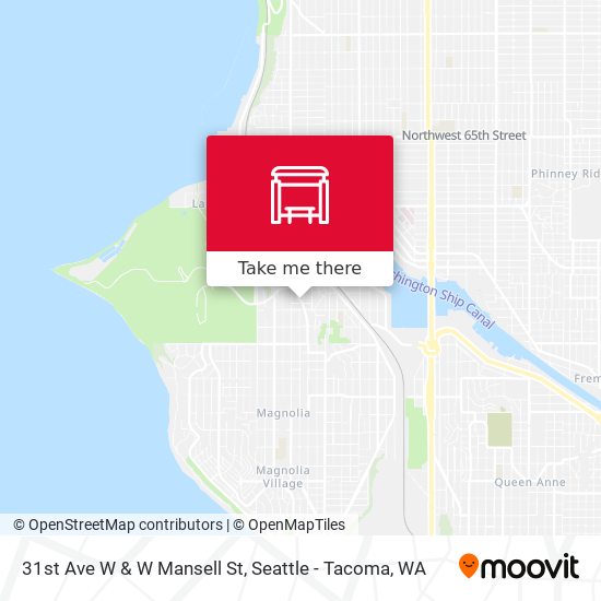 Mapa de 31st Ave W & W Mansell St