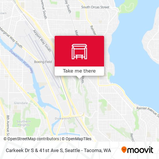 Mapa de Carkeek Dr S & 41st Ave S