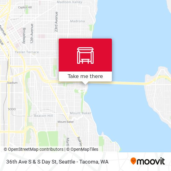 Mapa de 36th Ave S & S Day St