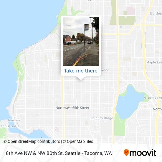 Mapa de 8th Ave NW & NW 80th St