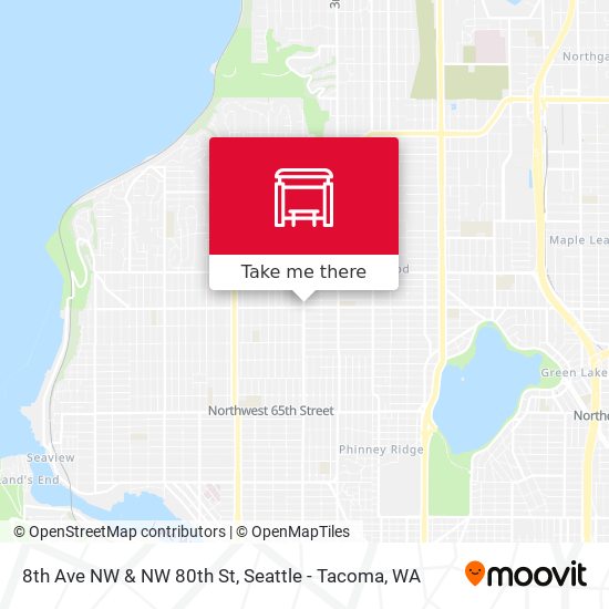 Mapa de 8th Ave NW & NW 80th St