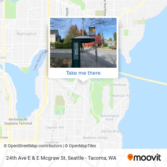 24th Ave E & E Mcgraw St map