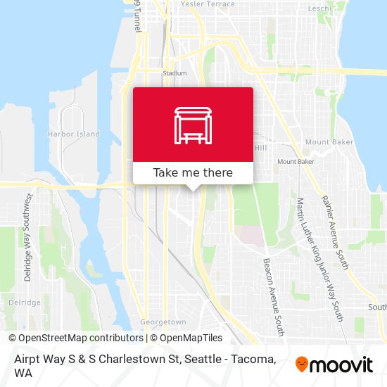 Mapa de Airpt Way S & S Charlestown St