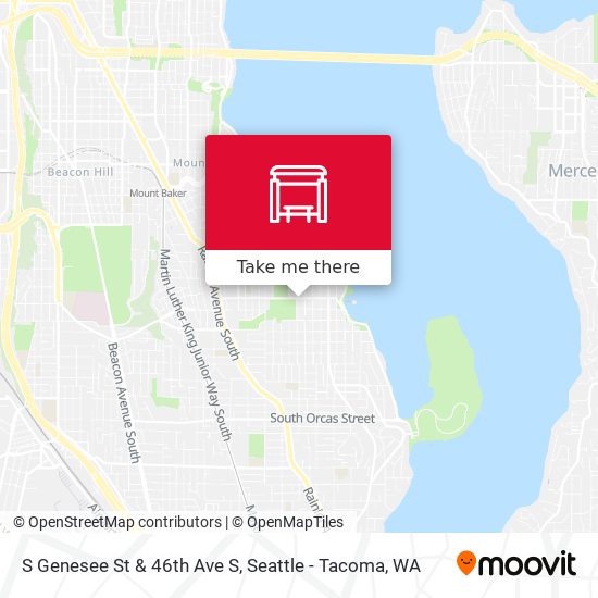 Mapa de S Genesee St & 46th Ave S