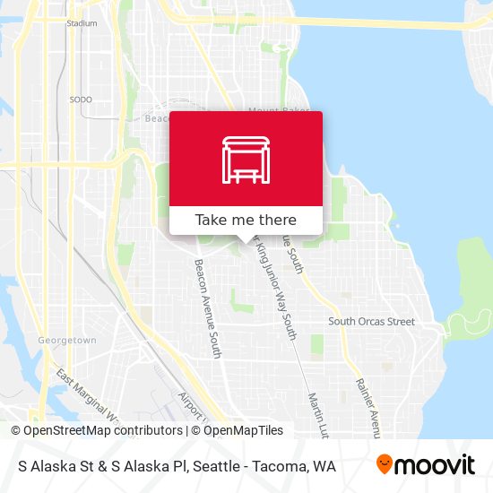 Mapa de S Alaska St & S Alaska Pl