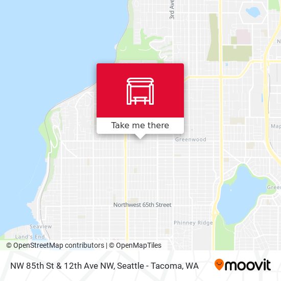 Mapa de NW 85th St & 12th Ave NW