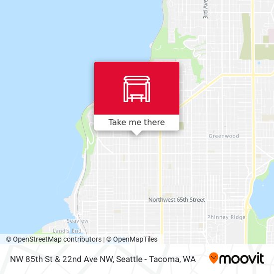 Mapa de NW 85th St & 22nd Ave NW