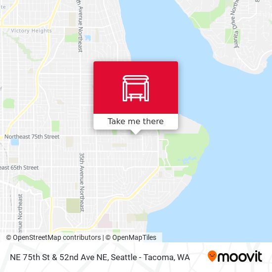 Mapa de NE 75th St & 52nd Ave NE