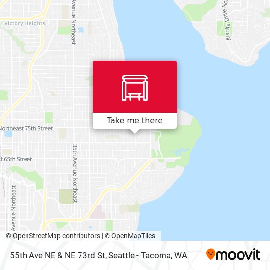 Mapa de 55th Ave NE & NE 73rd St