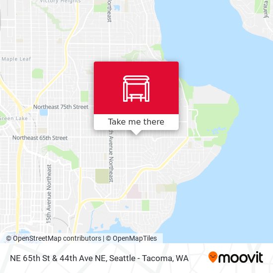 Mapa de NE 65th St & 44th Ave NE