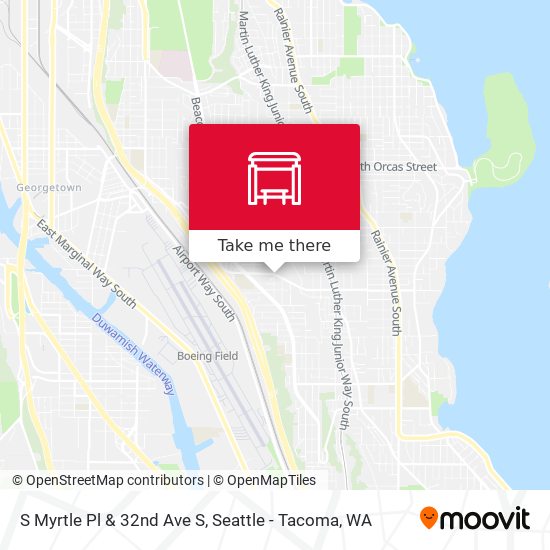 S Myrtle Pl & 32nd Ave S map