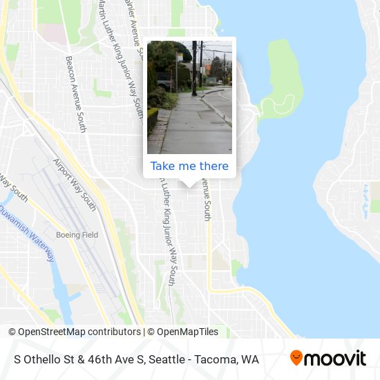 S Othello St & 46th Ave S map