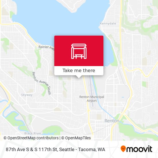 Mapa de 87th Ave S & S 117th St