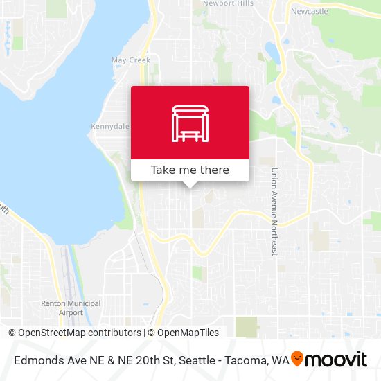 Mapa de Edmonds Ave NE & NE 20th St